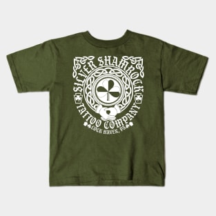 2k23 Silver Shamrock Tattoo Company  St Paddy's Special Kids T-Shirt